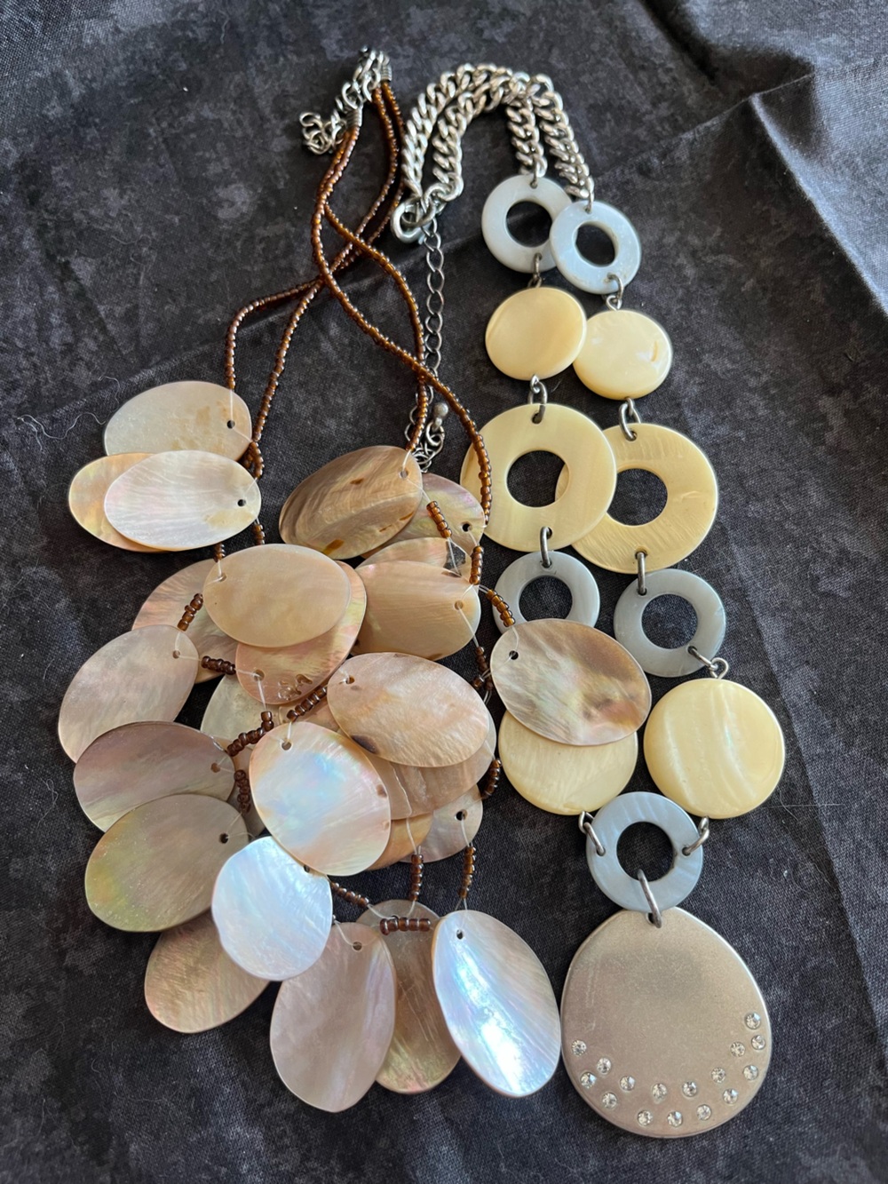 Asstd Craft & Wearable Shell & MOP Lot - Picture 7 of 9